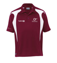 North Harbour Mens Maroon Polo Shirt